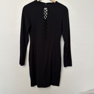 Heart And Hips Black Large Dress